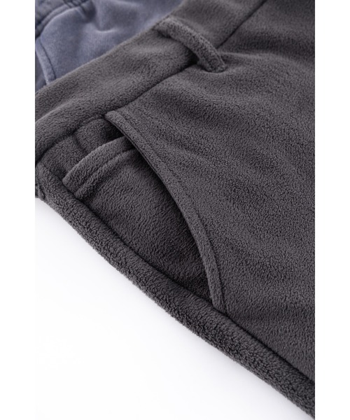 WOKE EDGE（ウォークエッジ）の「フリースパンツ｜Washed Fleece Layered Pants｜WOKE EDGE（その他パンツ・メンズ・ブラック・SMALL/MEDIUM/LARGE/X-LARGE）」の6枚目の写真