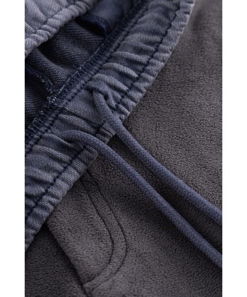 WOKE EDGE（ウォークエッジ）の「フリースパンツ｜Washed Fleece Layered Pants｜WOKE EDGE（その他パンツ・メンズ・ブラック・SMALL/MEDIUM/LARGE/X-LARGE）」の8枚目の写真