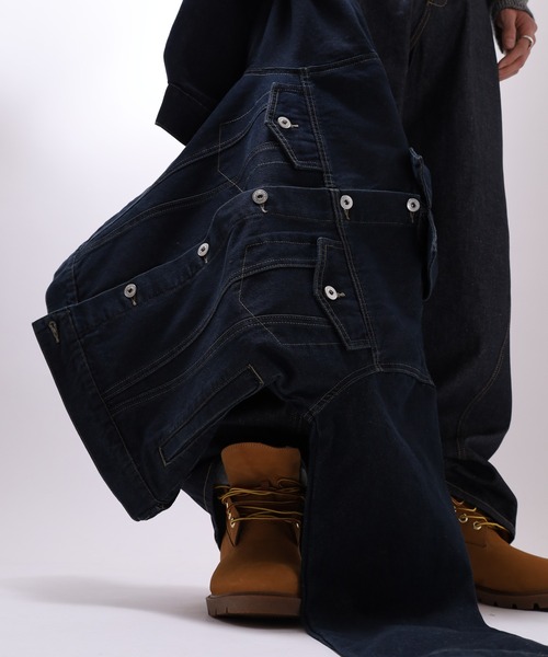 Jungle Storm（ジャングルストーム）の「JUNGLE STORM 3rdタイプ デニムジャケット（デニムジャケット・メンズ・ネイビー/ブルー/ブラック・M/L/LL）」の6枚目の写真