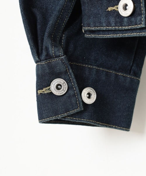 Jungle Storm（ジャングルストーム）の「JUNGLE STORM 3rdタイプ デニムジャケット（デニムジャケット・メンズ・ネイビー/ブルー/ブラック・M/L/LL）」の16枚目の写真