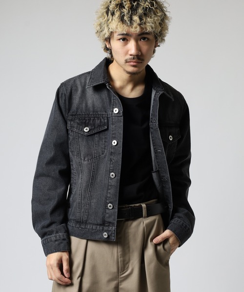 Jungle Storm（ジャングルストーム）の「JUNGLE STORM 3rdタイプ デニムジャケット（デニムジャケット・メンズ・ネイビー/ブルー/ブラック・M/L/LL）」の21枚目の写真