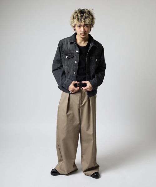 Jungle Storm（ジャングルストーム）の「JUNGLE STORM 3rdタイプ デニムジャケット（デニムジャケット・メンズ・ネイビー/ブルー/ブラック・M/L/LL）」の22枚目の写真