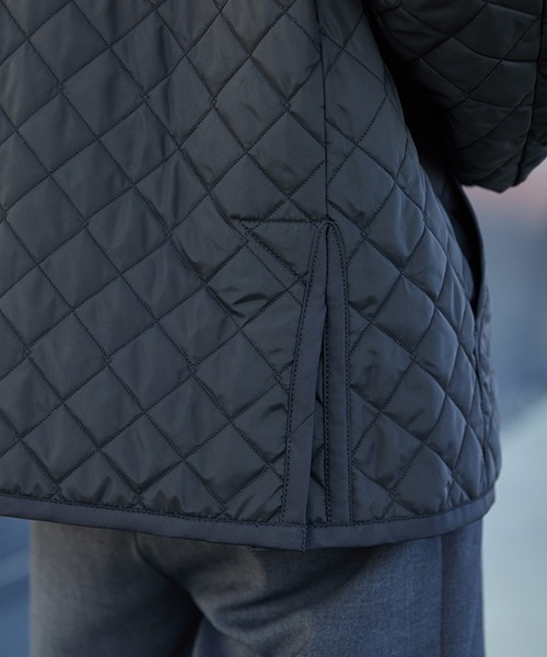 LAVENHAM（ラベンハム）の「LAVENHAM / ラベンハム：別注 CROPPED PANELLED JACKET：ONLYARK-1-2514[MUS]（その他アウター・メンズ・ブラック・M/L）」の6枚目の写真