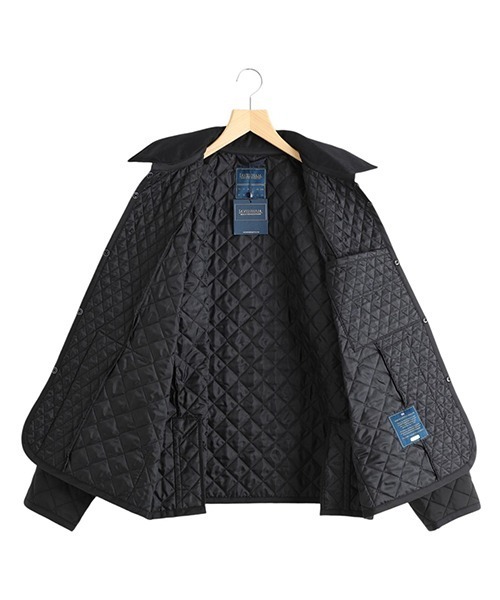 LAVENHAM（ラベンハム）の「LAVENHAM / ラベンハム：別注 CROPPED PANELLED JACKET：ONLYARK-1-2514[MUS]（その他アウター・メンズ・ブラック・M/L）」の14枚目の写真