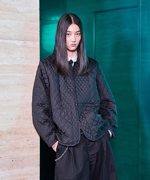LAVENHAM（ラベンハム）の「LAVENHAM / ラベンハム：別注 CROPPED PANELLED JACKET：ONLYARK-1-2514[MUS]（その他アウター・メンズ・ブラック・M/L）」の22枚目の写真