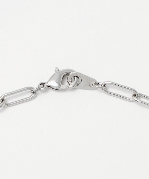 green label relaxing（グリーンレーベルリラクシング）の「GLR オーバル ネックレス（リング・メンズ・シルバー・FREE）」の3枚目の写真