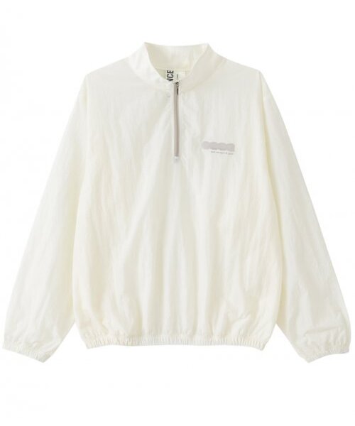 chancechance(チャンスチャンス)の「CCCC HALF-ZIP JACKET(IVORY)(ナイロンジャケット・レディース・その他・MEDIUM/SMALL)」の1枚目の写真