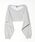 PRESTIGE APPAREL�i�v���X�e�[�W�A�p�����j�́uPRESTIGE APPAREL V-NECK CROPPED SWEAT TOP�i�X�E�F�b�g�j�v�b�O���[