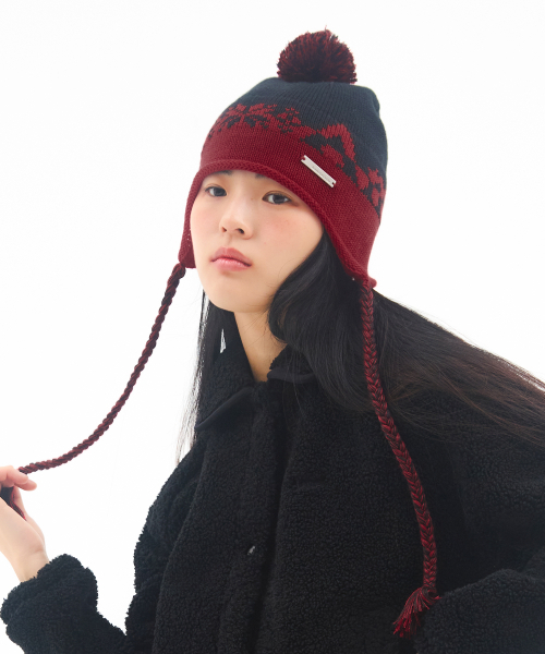 AMESWORLDWIDE（アメスワールドワイド）の「EARFLAP BEANIE BLACK（ニットキャップ/ビーニー・レディース・その他・FREE）」の6枚目の写真