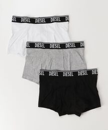 DIESEL KIDS（ディーゼルキッズ）の「DIESEL（ディーゼル）Kids & Junior ブランドロゴボクサーパンツアンダーウェア3枚セット（ボクサーパンツ）」