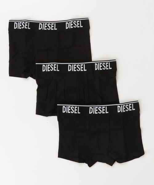 DIESEL KIDS(ディーゼルキッズ)の「DIESEL(ディーゼル)Kids & Junior ブランドロゴボクサーパンツアンダーウェア3枚セット(ボクサーパンツ・キッズ・ブルー/グレー/ブラック/ホワイト・16Y/14Y/12Y/10Y/8Y/6Y/4Y)」の3枚目の写真
