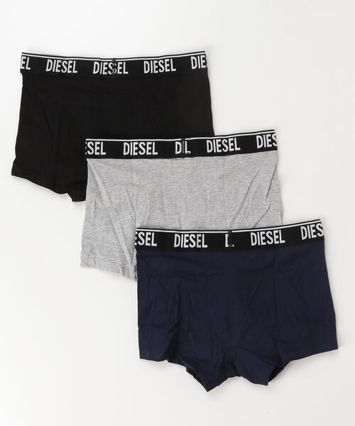 DIESEL KIDS(ディーゼルキッズ)の「DIESEL(ディーゼル)Kids & Junior ブランドロゴボクサーパンツアンダーウェア3枚セット(ボクサーパンツ・キッズ・ブルー/グレー/ブラック/ホワイト・16Y/14Y/12Y/10Y/8Y/6Y/4Y)」の5枚目の写真