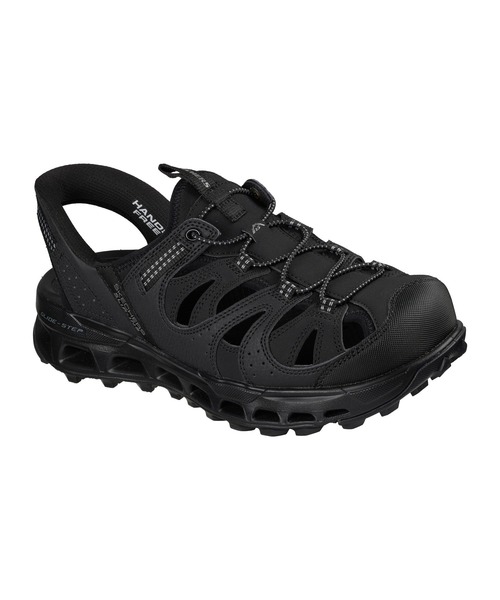 SKECHERS(スケッチャーズ)の「スケッチャーズ スリップインズ:グライドステップ トレイル サンダル(スニーカー・メンズ・タン/ブラック・25cm/26cm/27cm)」の1枚目の写真