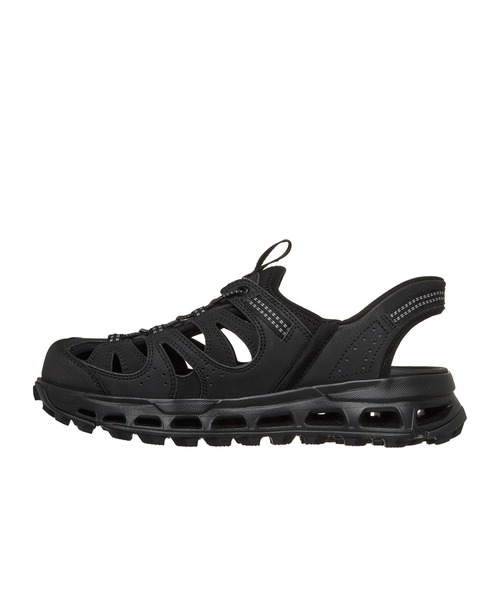 SKECHERS(スケッチャーズ)の「スケッチャーズ スリップインズ:グライドステップ トレイル サンダル(スニーカー・メンズ・タン/ブラック・25cm/26cm/27cm)」の4枚目の写真