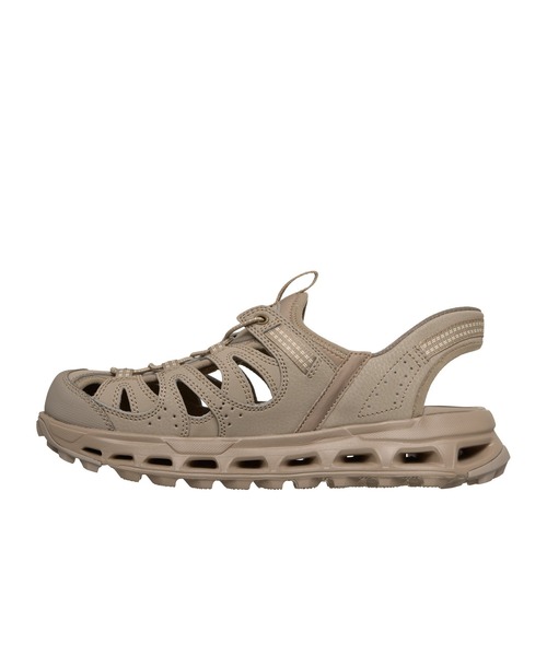 SKECHERS(スケッチャーズ)の「スケッチャーズ スリップインズ:グライドステップ トレイル サンダル(スニーカー・メンズ・タン/ブラック・25cm/26cm/27cm)」の9枚目の写真