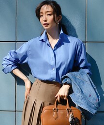 CANCLINI シャーティング ベーシックシャツ