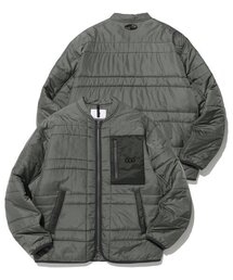ISTKUNST（イストクンスト）の「UUU LOGO QUILTED JACKET_GREY(IK2CWMB901A)（ブルゾン）」