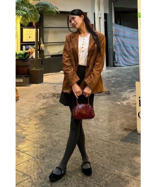 TILL I DIE（ティルアイダイ）の「All brush suede jacket_Brown（その他アウター・レディース・ブラウン・FREE）」の6枚目の写真