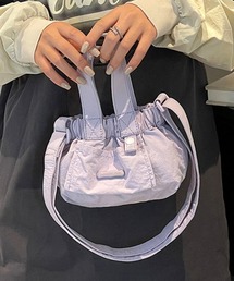 ギャザーショルダーミニバッグ