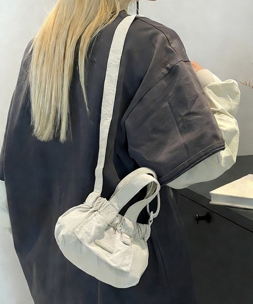 バッグ Rio ギャザーショルダーミニバッグ（ショルダーバッグ）｜ReRe（リリ）の