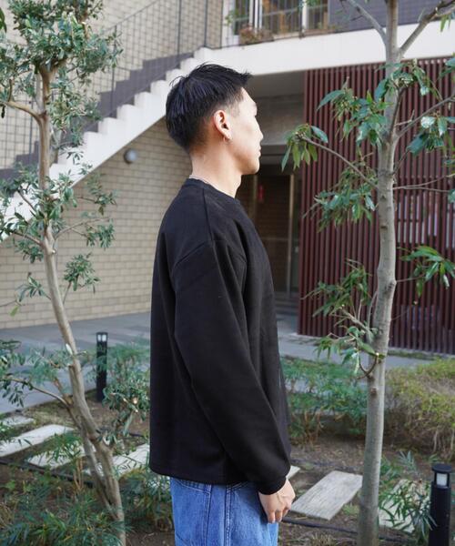 BEAVER(ビーバー)の「B omnivore/ビーオムニボー SUEDE DOG L/S PO(Tシャツ/カットソー・メンズ・ブラック・M/L)」の9枚目の写真