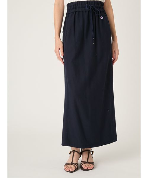 FRAY I.D（フレイアイディー）の「【FRAY I.D｜Champion】リバースウィーブストレートスカート（スカート・レディース・ピンク/ネイビー/オフホワイト・F）」の5枚目の写真