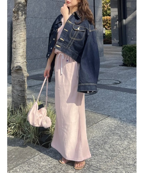 FRAY I.D｜Champion】リバースウィーブストレートスカート（スカート