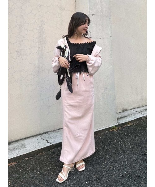 FRAY I.D｜Champion】リバースウィーブストレートスカート（スカート