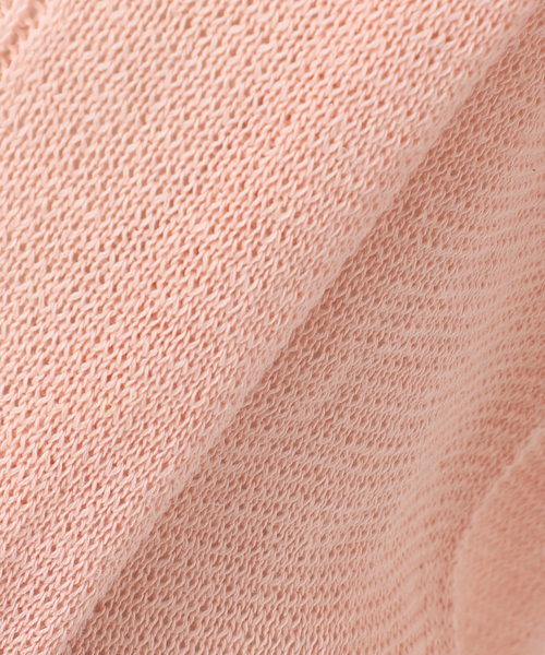 Spick & Span（スピックアンドスパン）の「コットンリネンギマ天竺カーディガン（カーディガン/ボレロ・レディース・ピンク系その他/ブラウン/ホワイト・FREE）」の12枚目の写真