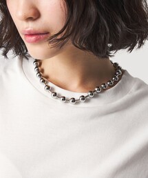 CITEN | <CITEN>ステンレスビッグボールチェーンネックレス(ネックレス)