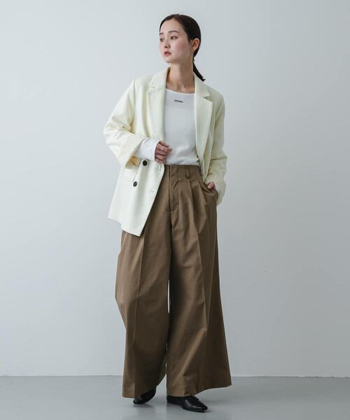 SENSE OF PLACE by URBAN RESEARCH（センスオブプレイスバイアーバンリサーチ）の「『抗菌』ギャザーレースアップシューズ（その他シューズ・レディース・ベージュ/ブラック/アイボリー・MEDIUM/SMALL/LARGE）」の13枚目の写真