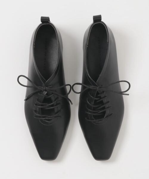 SENSE OF PLACE by URBAN RESEARCH（センスオブプレイスバイアーバンリサーチ）の「『抗菌』ギャザーレースアップシューズ（その他シューズ・レディース・ベージュ/ブラック/アイボリー・MEDIUM/SMALL/LARGE）」の15枚目の写真