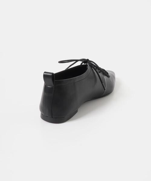 SENSE OF PLACE by URBAN RESEARCH（センスオブプレイスバイアーバンリサーチ）の「『抗菌』ギャザーレースアップシューズ（その他シューズ・レディース・ベージュ/ブラック/アイボリー・MEDIUM/SMALL/LARGE）」の16枚目の写真