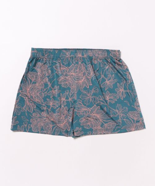 Fun & Daily（ファンアンドデイリー）の「F&D : アイスシルクフラワートランクス（トランクス・メンズ・ブラック/グレー/ピンク/ブルー・LARGE/X-LARGE）」の3枚目の写真