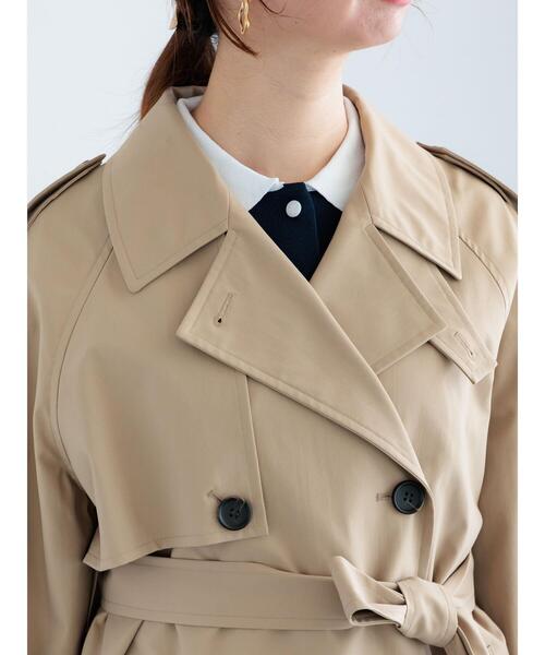 Te chichi（テチチ）の「ミドルトレンチコート（その他アウター・レディース・ベージュ・F）」の7枚目の写真