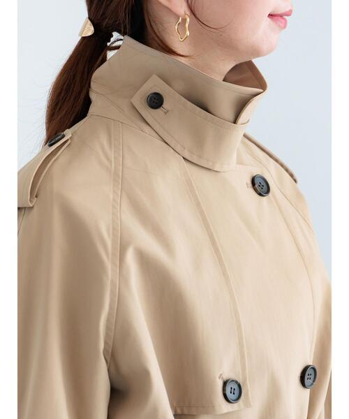 Te chichi（テチチ）の「ミドルトレンチコート（その他アウター・レディース・ベージュ・F）」の8枚目の写真