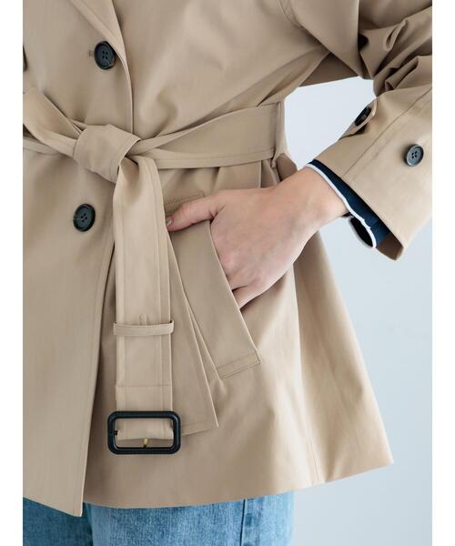 Te chichi（テチチ）の「ミドルトレンチコート（その他アウター・レディース・ベージュ・F）」の9枚目の写真