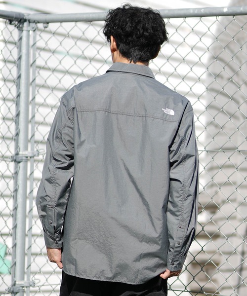 THE NORTH FACE（ザノースフェイス）の「THE NORTH FACE/ザ・ノース・フェイス 長袖 シャツ ロングスリーブヌプシシャツ NR62550（シャツ/ブラウス・メンズ・ブラック/チャコールグレー・L/M/XL）」の14枚目の写真