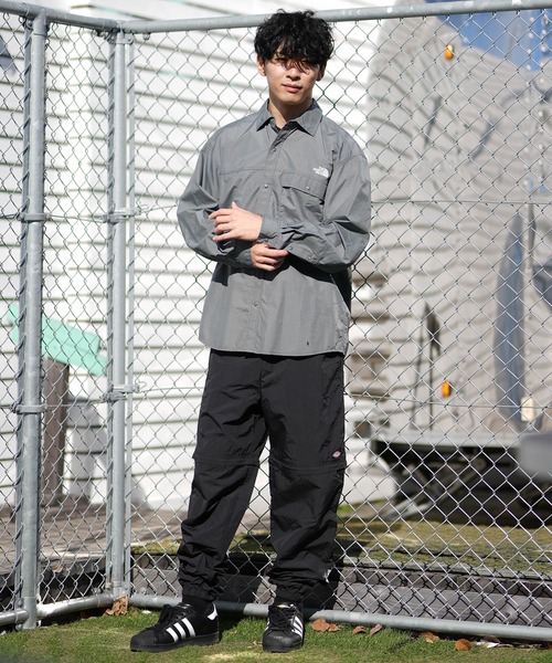 THE NORTH FACE（ザノースフェイス）の「THE NORTH FACE/ザ・ノース・フェイス 長袖 シャツ ロングスリーブヌプシシャツ NR62550（シャツ/ブラウス・メンズ・ブラック/チャコールグレー・L/M/XL）」の15枚目の写真