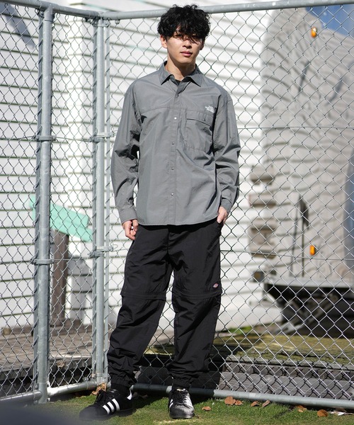 THE NORTH FACE（ザノースフェイス）の「THE NORTH FACE/ザ・ノース・フェイス 長袖 シャツ ロングスリーブヌプシシャツ NR62550（シャツ/ブラウス・メンズ・ブラック/チャコールグレー・L/M/XL）」の18枚目の写真