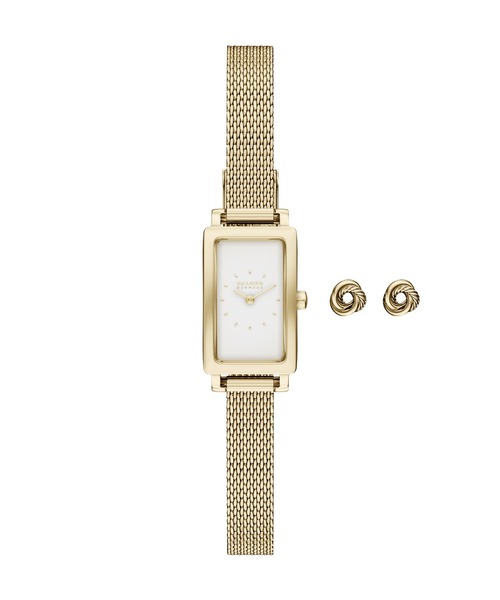 SKAGEN(スカーゲン)の「スカーゲン 腕時計 レディース アナログ ステンレス SKW1158SET(アナログ腕時計・レディース・ゴールド・FREE)」の1枚目の写真