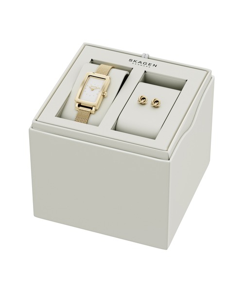 SKAGEN(スカーゲン)の「スカーゲン 腕時計 レディース アナログ ステンレス SKW1158SET(アナログ腕時計・レディース・ゴールド・FREE)」の8枚目の写真