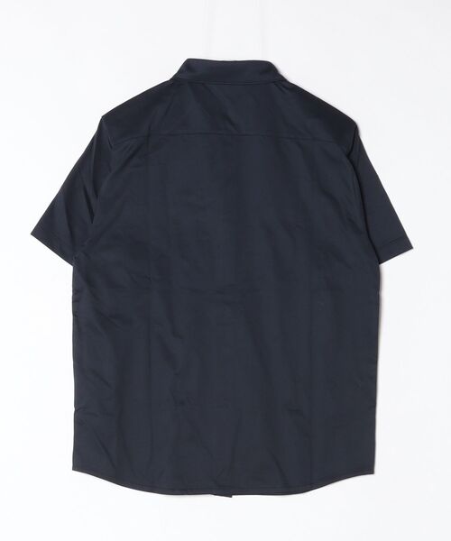 BEAMS HEART（ビームスハート）の「36G ハニカム ボタンダウン ショートスリーブシャツ（シャツ/ブラウス・メンズ・その他/ホワイト/ネイビー・SMALL/X-LARGE/MEDIUM）」の4枚目の写真