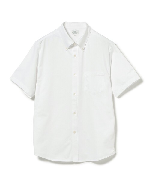 BEAMS HEART(ビームスハート)の「【7/9値下げ】36ゲージ ハニカム ボタンダウン シャツ 26SS(抗菌防臭加工・吸水速乾・クールビズ)(シャツ/ブラウス・メンズ・その他/ホワイト/ネイビー・SMALL/X-LARGE/MEDIUM/LARGE)」の14枚目の写真