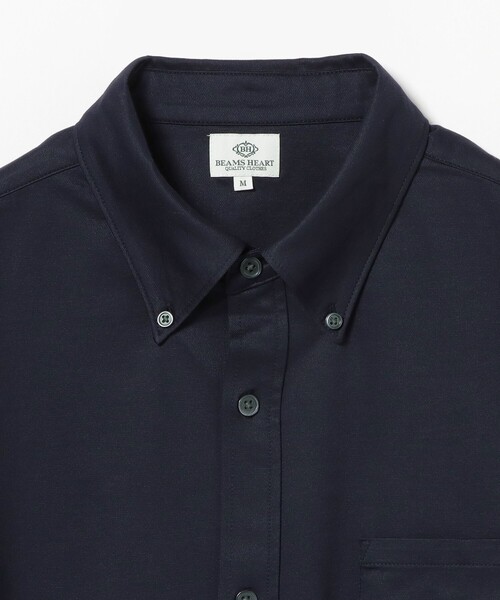 BEAMS HEART(ビームスハート)の「【7/9値下げ】36ゲージ ハニカム ボタンダウン シャツ 26SS(抗菌防臭加工・吸水速乾・クールビズ)(シャツ/ブラウス・メンズ・その他/ホワイト/ネイビー・SMALL/X-LARGE/MEDIUM/LARGE)」の18枚目の写真