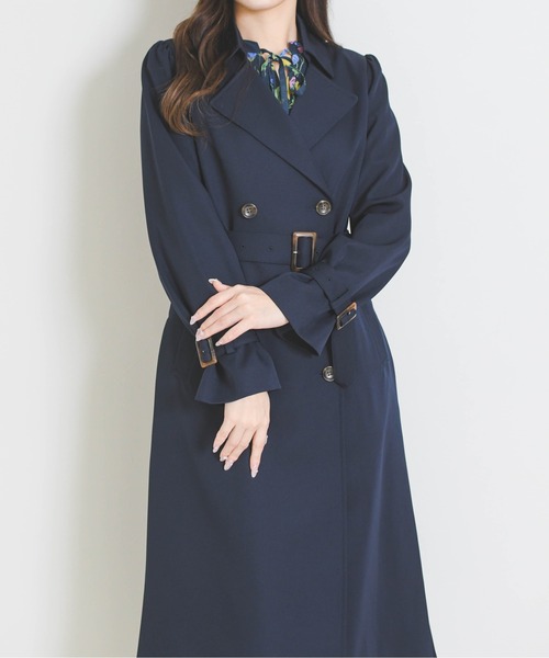 新品◎ミッシュマッシュ　サイドプリーツトレンチコート 楽天市場】【春夏新作】サイドプリーツトレンチコート／ミッシュ