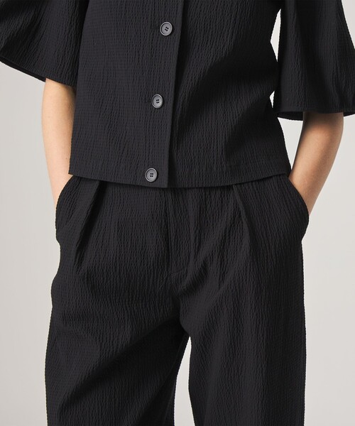 Steven Alan(スティーブンアラン)の「<Steven Alan>リップル コットン タック トラウザーズ(その他パンツ・レディース・ホワイト/ブラック・S/M/L)」の18枚目の写真