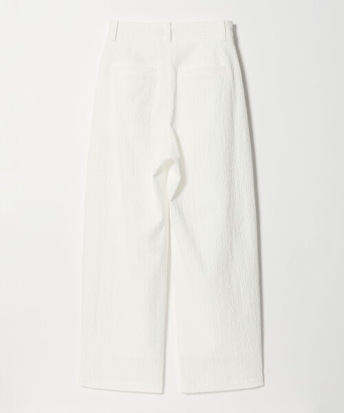 Steven Alan(スティーブンアラン)の「<Steven Alan>リップル コットン タック トラウザーズ(その他パンツ・レディース・ホワイト/ブラック・S/M/L)」の3枚目の写真