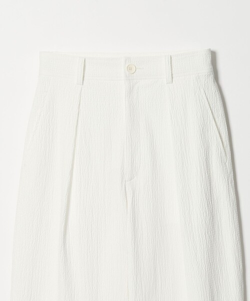 Steven Alan(スティーブンアラン)の「<Steven Alan>リップル コットン タック トラウザーズ(その他パンツ・レディース・ホワイト/ブラック・S/M/L)」の5枚目の写真