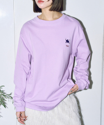 CITYSHOP | TOGA PULLA EMBROIDERY L/S TZ261-JK951：カットソー(Tシャツ/カットソー)